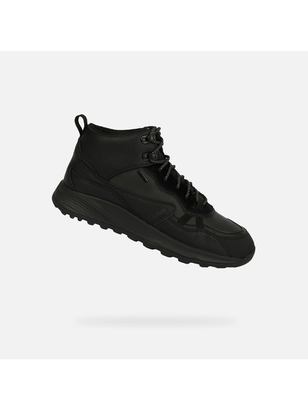 Geox Černá pánská kotníková obuv Geox Terrestre B ABX