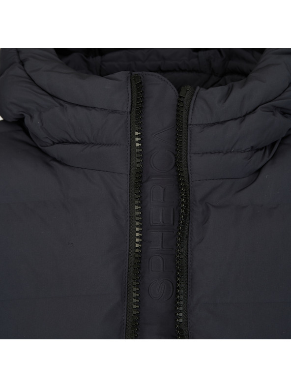 Geox Tmavě modrá pánská péřová bunda Geox Spherica