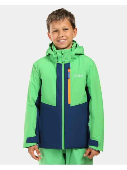 Kilpi Chlapecká lyžařská bunda Kilpi DENVER-JB Zelená