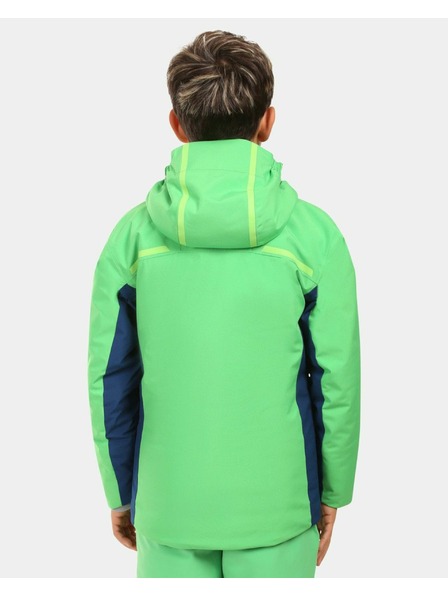 Kilpi Chlapecká lyžařská bunda Kilpi DENVER-JB Zelená