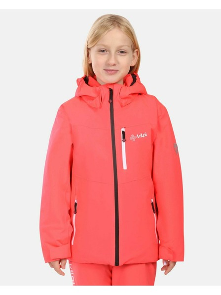 Kilpi Dívčí lyžařská bunda Kilpi VALERA-JG Růžová