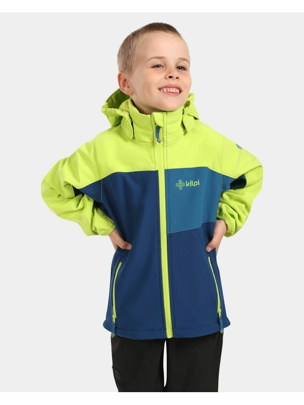 Kilpi Chlapecká softshellová bunda Kilpi RAVIO-J Tmavě modrá