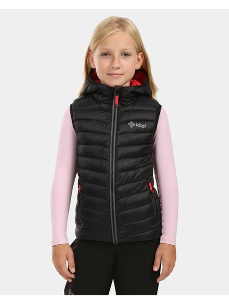 Kilpi Dívčí zateplená vesta Kilpi TOMM-JG Černá