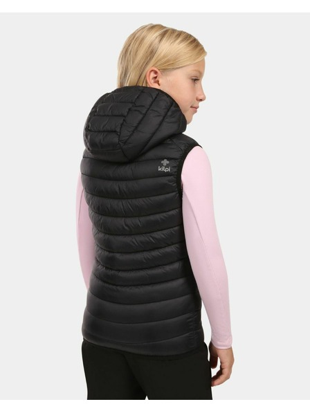 Kilpi Dívčí zateplená vesta Kilpi TOMM-JG Černá