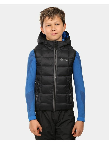 Kilpi Chlapecká zateplená vesta Kilpi TOMM-JB Černá