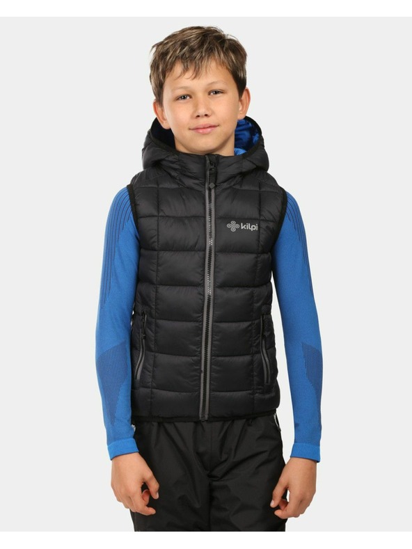 Kilpi Chlapecká zateplená vesta Kilpi TOMM-JB Černá