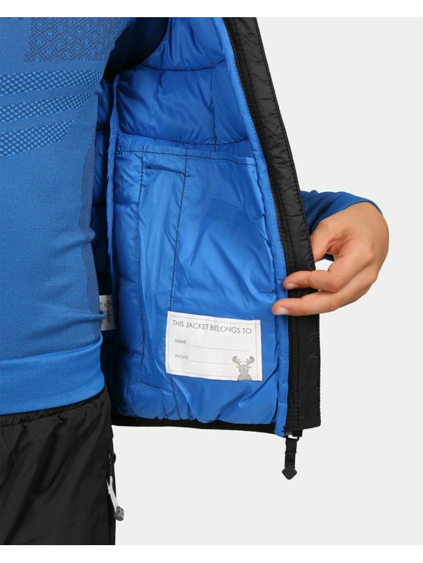 Kilpi Chlapecká zateplená vesta Kilpi TOMM-JB Černá