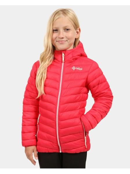 Kilpi Dívčí zateplená bunda Kilpi REBEKI-JG Růžová