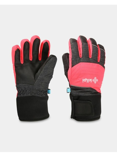 Kilpi Dětské lyžařské rukavice Kilpi SKIMI-J Růžová
