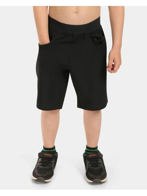 Kilpi Dětské outdoorové kraťasy Kilpi MOLE-J Černá