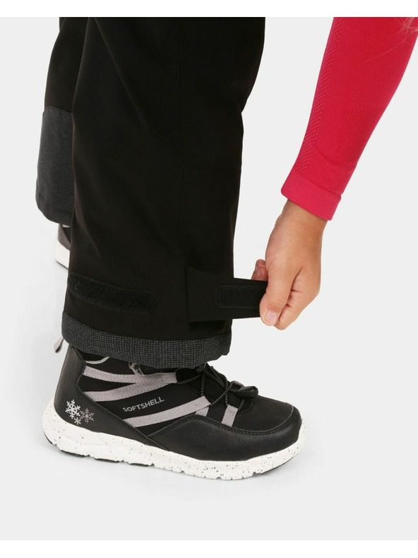 Kilpi Dětské lyžařské kalhoty Kilpi CHARLIE-J Černá