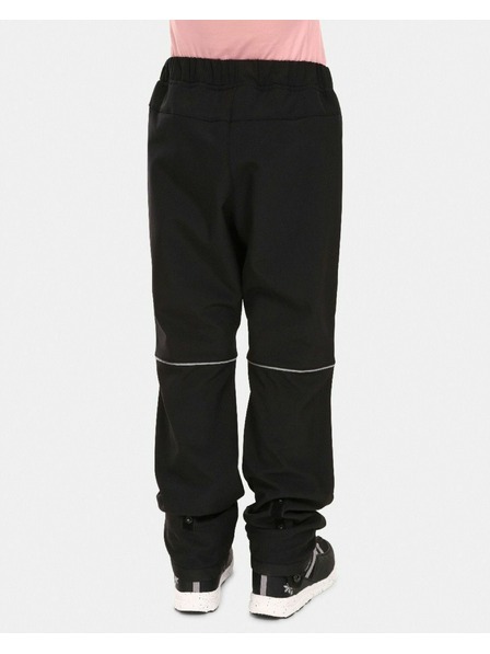 Kilpi Dětské softshellové outdoorové kalhoty Kilpi RIZO-J Černá