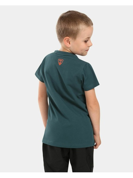 Kilpi Klučičí bavlněné tričko Kilpi SALO-JB Tmavě zelená