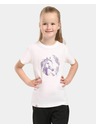 Kilpi Dívčí bavlněné tričko Kilpi MALGA-JG Bílá