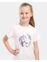 Kilpi Dívčí bavlněné tričko Kilpi MALGA-JG Bílá