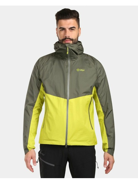 Kilpi Pánská hardshellová bunda Kilpi HURRICANE-M Světle zelená