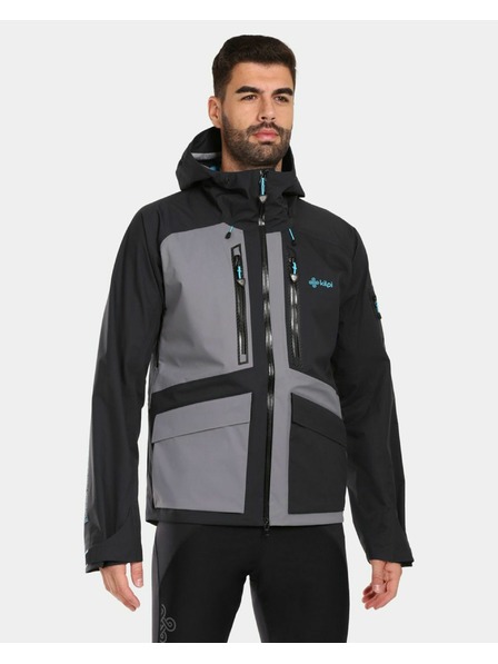 Kilpi Pánská hardshellová bunda Kilpi LTD ARCHER-M Černá