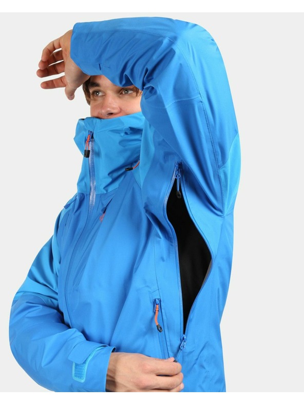 Kilpi Pánská hardshellová nepromokavá bunda Kilpi MAMBA-M Modrá