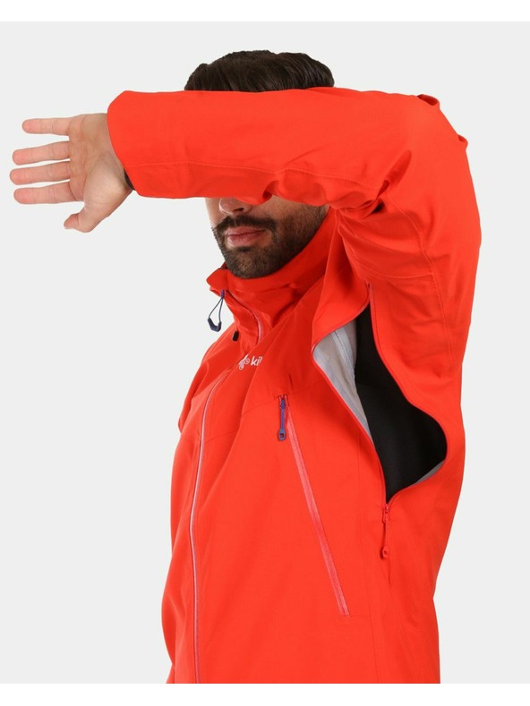 Kilpi Pánská hardshellová bunda Kilpi TRINITY-M Červená