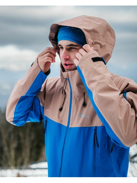 Kilpi Pánská hardshellová bunda Kilpi TRINITY-M Modrá