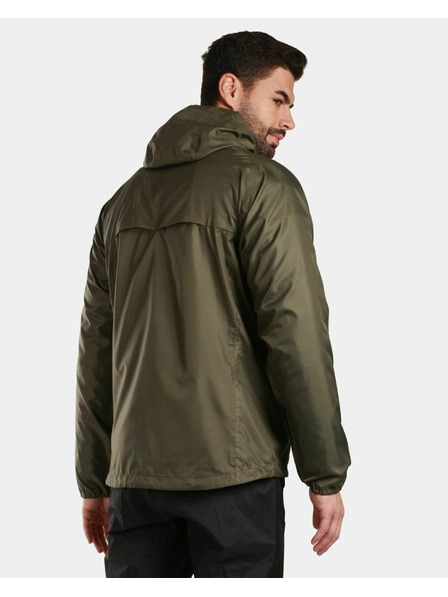 Kilpi Outdoorová nepromokavá bunda Kilpi JALUU-U Tmavě zelená