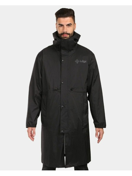 Kilpi Unisex lyžařská pláštěnka Kilpi TEAM RAINCOAT-U Černá