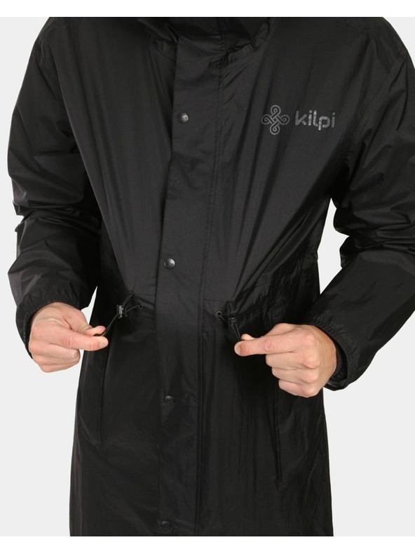 Kilpi Unisex lyžařská pláštěnka Kilpi TEAM RAINCOAT-U Černá