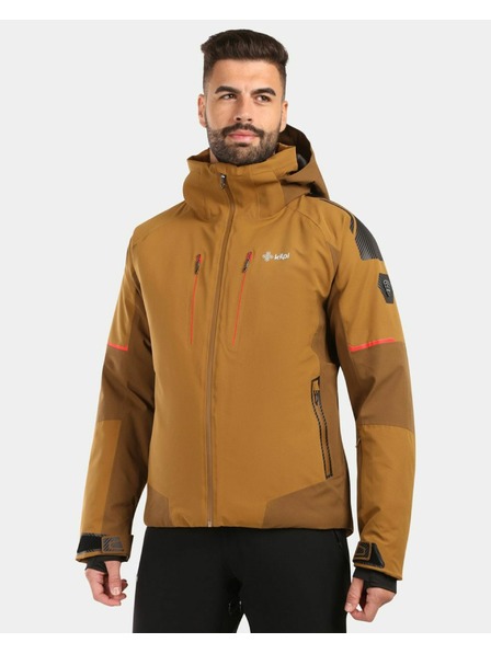 Kilpi Pánská lyžařská bunda Kilpi TURNAU-M Hnědá
