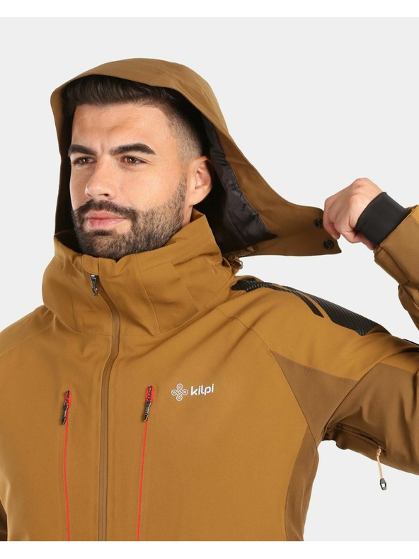 Kilpi Pánská lyžařská bunda Kilpi TURNAU-M Hnědá