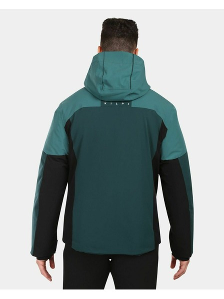 Kilpi Pánská lyžařská bunda Kilpi TONNSI-M Tmavě zelená
