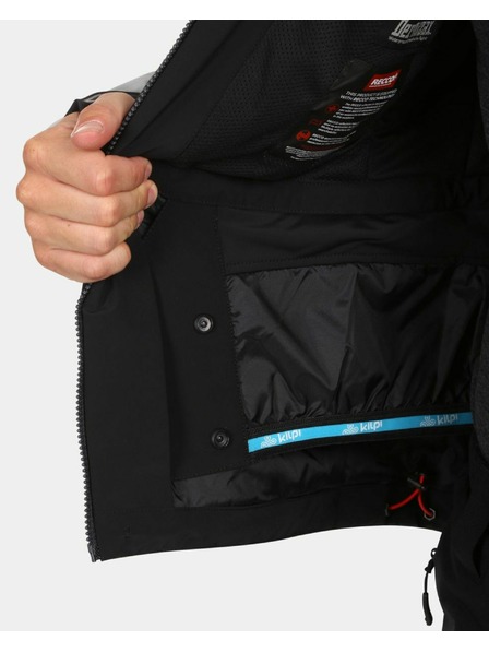 Kilpi Pánská lyžařská bunda Kilpi HYDER-M Černá