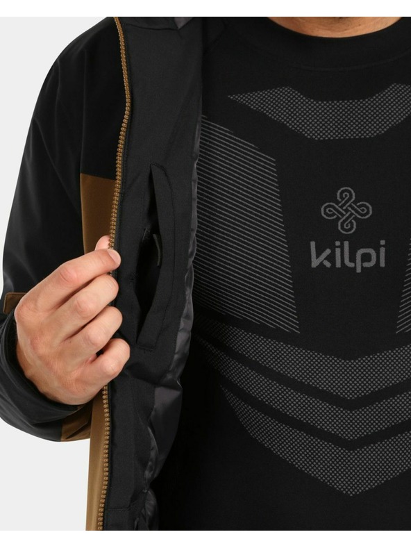 Kilpi Pánská lyžařská bunda Kilpi FLIP-M Hnědá
