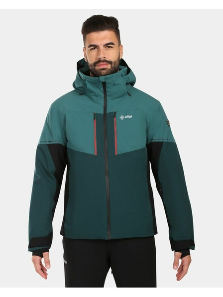 Kilpi Pánská lyžařská bunda Kilpi TONNSI-M Tmavě zelená