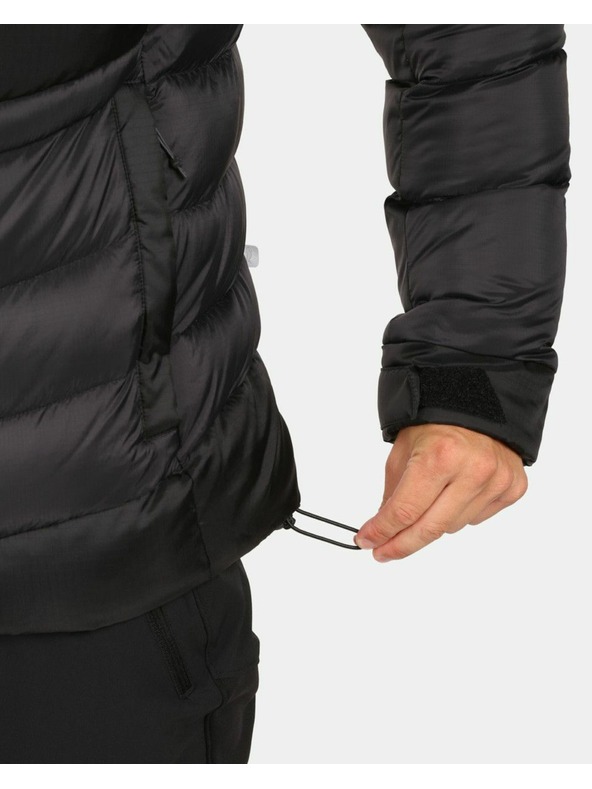 Kilpi Pánská péřová bunda Kilpi GUSS-M Černá