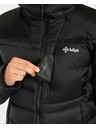 Kilpi Pánská péřová bunda Kilpi GUSS-M Černá