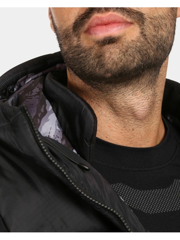 Kilpi Pánská péřová bunda Kilpi GUSS-M Černá