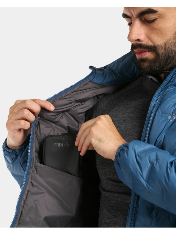 Kilpi Pánská zateplená bunda Kilpi PAPILON-M Tmavě modrá