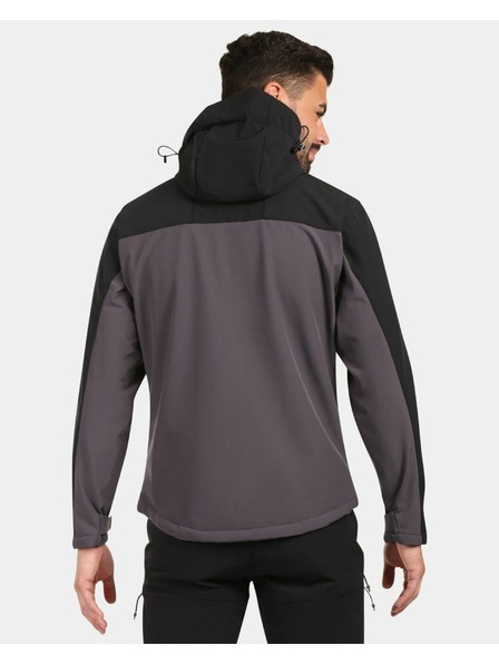 Kilpi Pánská softshellová bunda Kilpi ONTAVIO-M Tmavě šedá