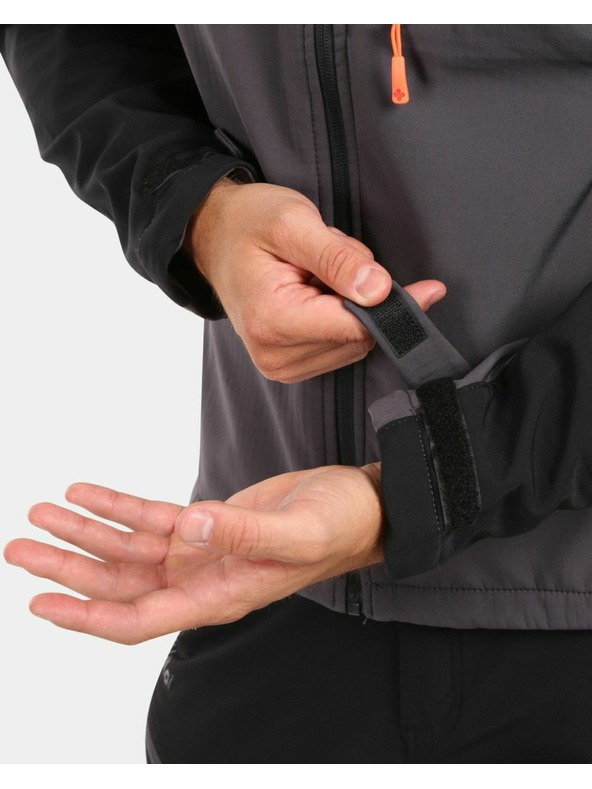 Kilpi Pánská softshellová bunda Kilpi ONTAVIO-M Tmavě šedá