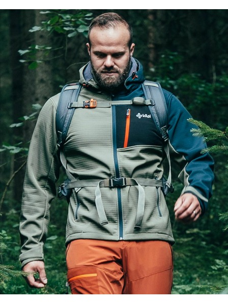 Kilpi Pánská softshellová bunda Kilpi ONTAVIO-M Khaki