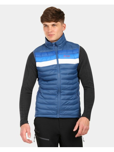 Kilpi Pánská zateplená vesta Kilpi KENAI-M Tmavě modrá