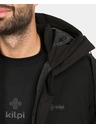 Kilpi Pánský zateplený kabát Kilpi NELSON-M Černá