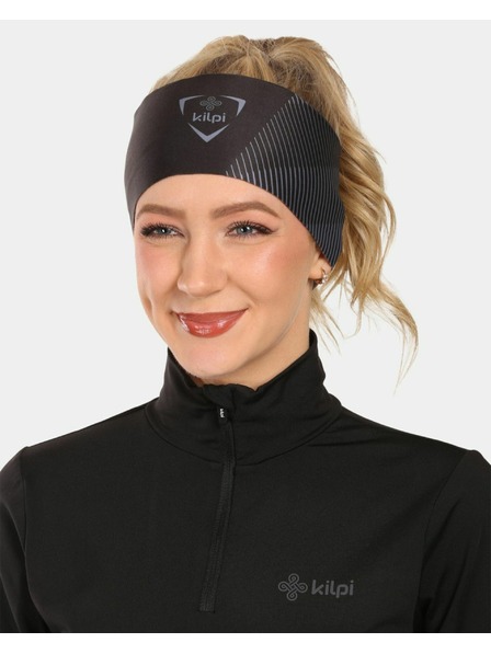 Kilpi Unisex běžecká čelenka Kilpi BRILLIANS-U Černá