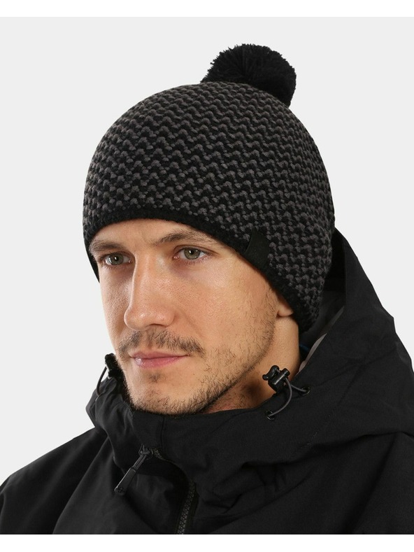 Kilpi Unisex zimní čepice Kilpi PAULO-M Černá