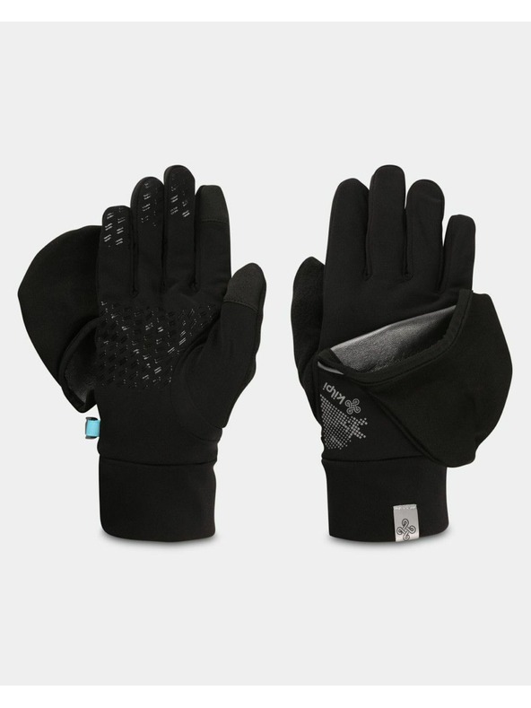 Kilpi Unisex běžecké rukavice Kilpi DRAG-U Černá