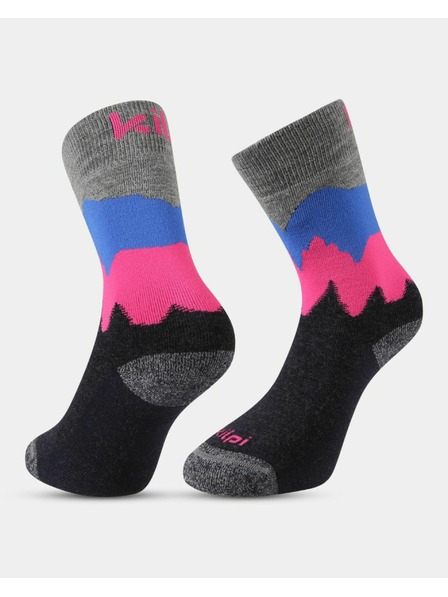 Kilpi Unisex turistické ponožky Kilpi NORS-U Tmavě modrá