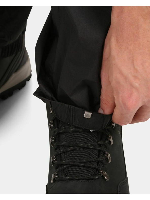 Kilpi Pánské nepromokavé hardshellové kalhoty Kilpi ALPIN-M Černá