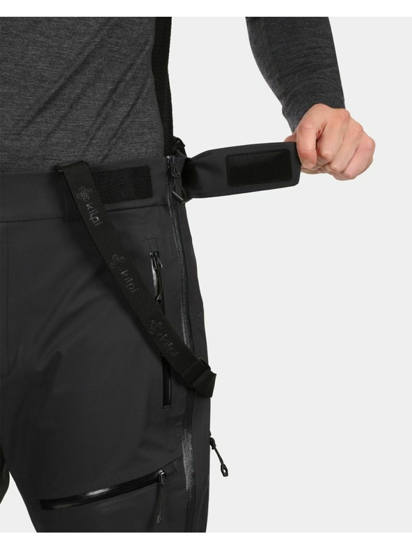 Kilpi Pánské hardshellové kalhoty Kilpi LAZZARO-M Černá