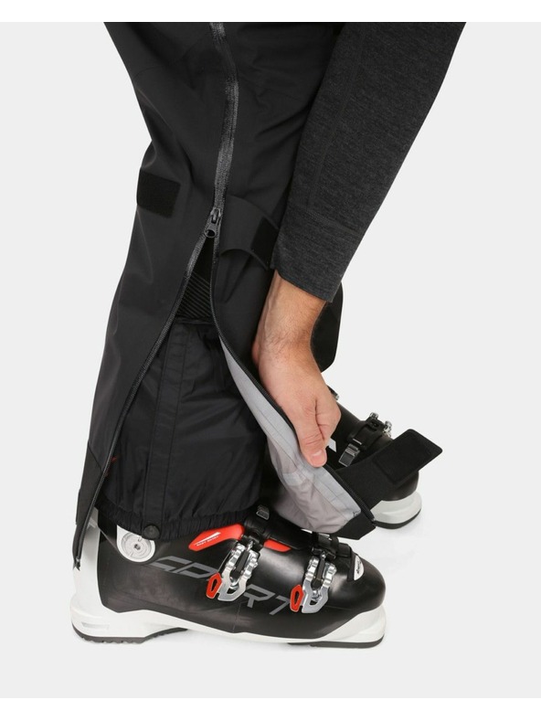 Kilpi Pánské hardshellové kalhoty Kilpi LAZZARO-M Černá