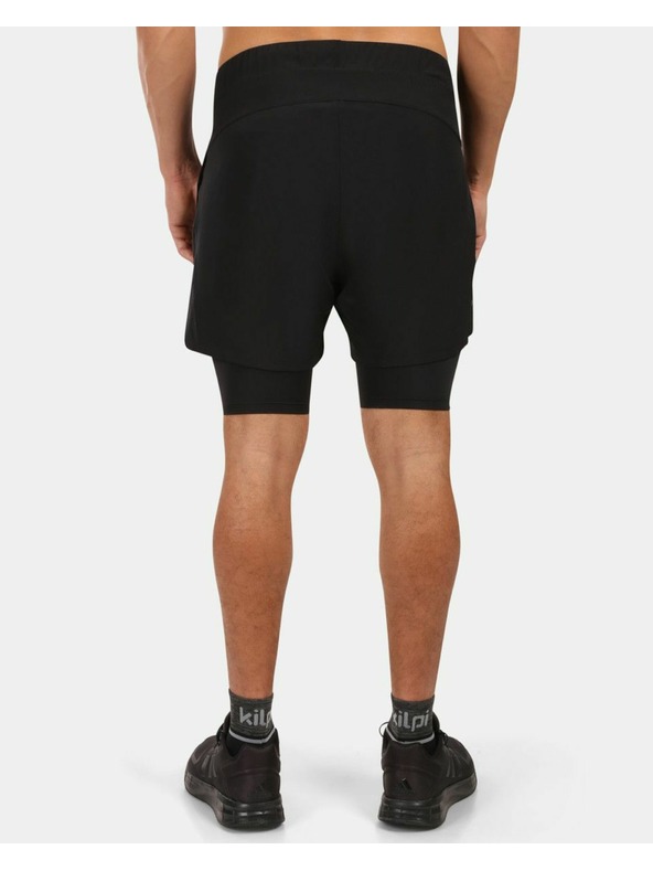 Kilpi Pánské běžecké kraťasy pro pohodlí a výkon Kilpi BRAGA-M Černá